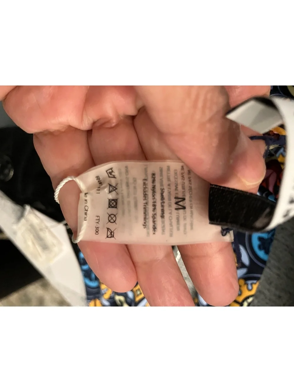 NWT Derek Lam 10 Crosby  Reversible Halter Bikini Top with Geometric Print